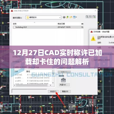 CAD實時稱許加載卡住問題解析