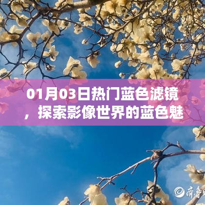 探索影像魅力，藍色濾鏡下的夢幻世界
