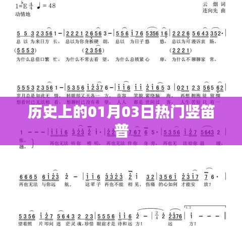歷史上的熱門豎笛普，一月三日回顧與展望