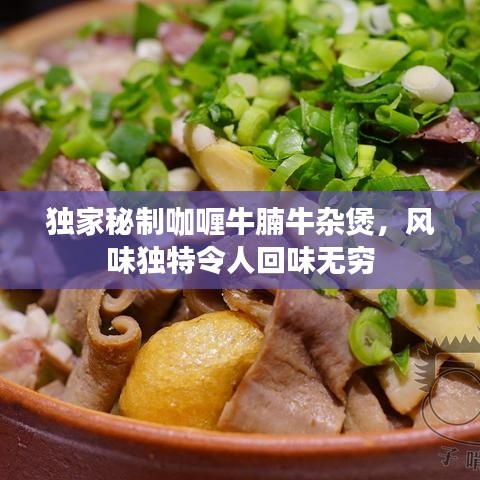 獨家秘制咖喱牛腩牛雜煲，風味獨特令人回味無窮