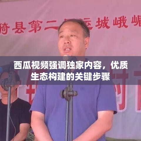 西瓜視頻強調(diào)獨家內(nèi)容，優(yōu)質(zhì)生態(tài)構(gòu)建的關(guān)鍵步驟