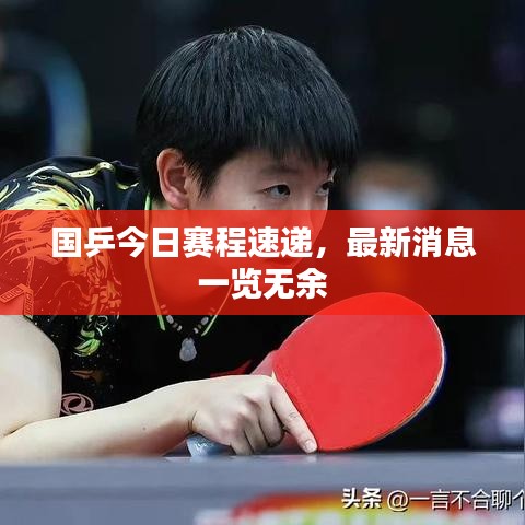 國乒今日賽程速遞，最新消息一覽無余