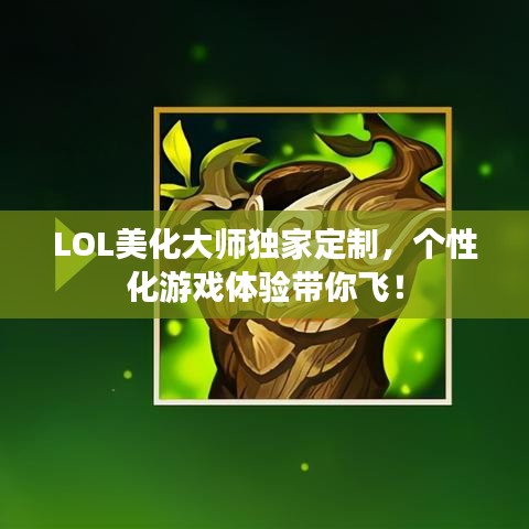 LOL美化大師獨家定制，個性化游戲體驗帶你飛！