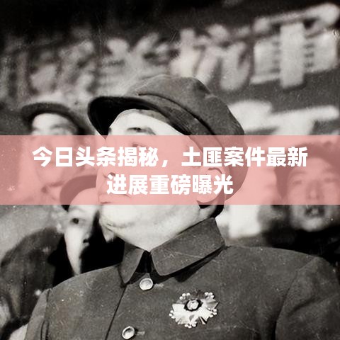 今日頭條揭秘，土匪案件最新進展重磅曝光
