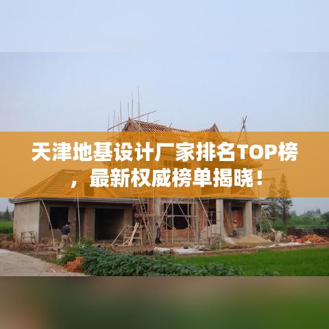 天津地基設計廠家排名TOP榜，最新權威榜單揭曉！