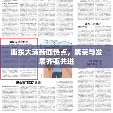 衡東大浦新聞熱點，繁榮與發展齊驅共進