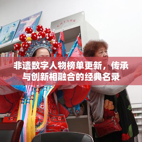 非遺數字人物榜單更新，傳承與創新相融合的經典名錄