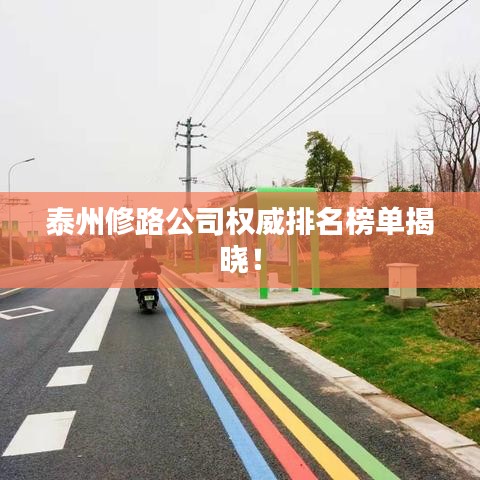 泰州修路公司權威排名榜單揭曉！