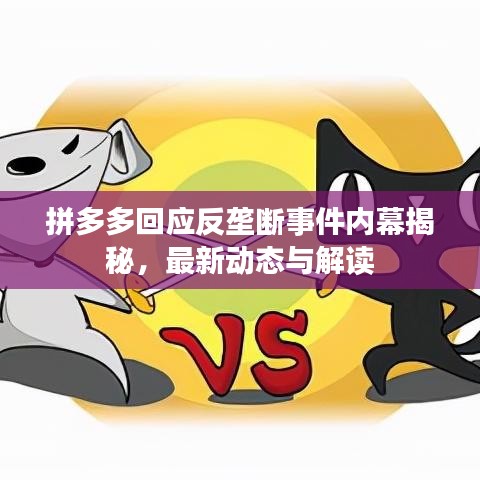 拼多多回應反壟斷事件內幕揭秘，最新動態與解讀