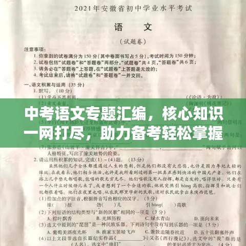 中考語文專題匯編，核心知識一網(wǎng)打盡，助力備考輕松掌握
