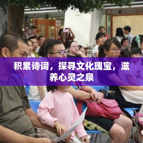 積累詩詞，探尋文化瑰寶，滋養心靈之泉