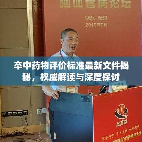 卒中藥物評(píng)價(jià)標(biāo)準(zhǔn)最新文件揭秘，權(quán)威解讀與深度探討