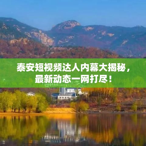 泰安短視頻達人內幕大揭秘，最新動態一網打盡！