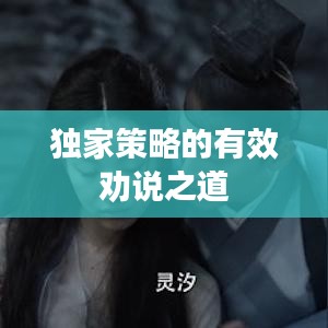 獨家策略的有效勸說之道