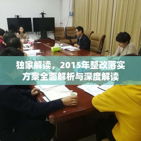 獨家解讀，2015年整改落實方案全面解析與深度解讀