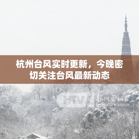 杭州臺風實時更新，今晚密切關注臺風最新動態