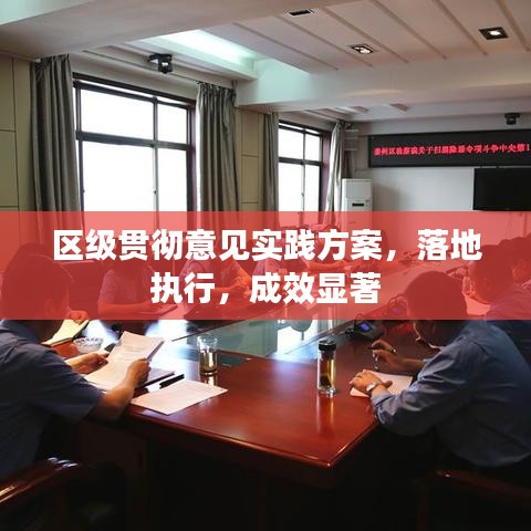 區級貫徹意見實踐方案，落地執行，成效顯著