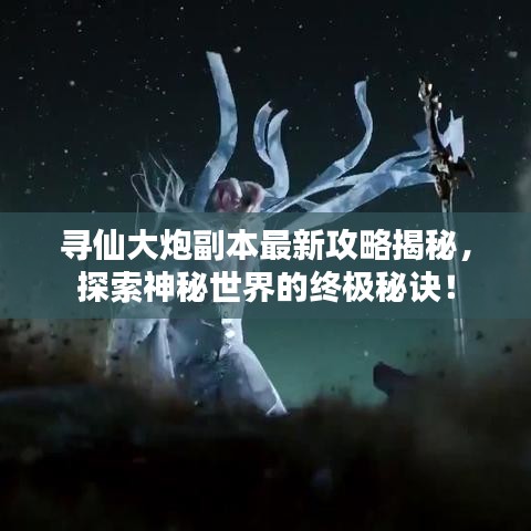 尋仙大炮副本最新攻略揭秘，探索神秘世界的終極秘訣！