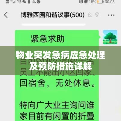 物業(yè)突發(fā)急病應(yīng)急處理及預防措施詳解