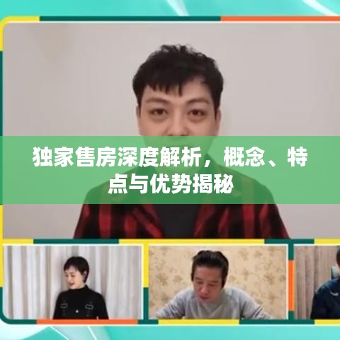 獨家售房深度解析，概念、特點與優(yōu)勢揭秘